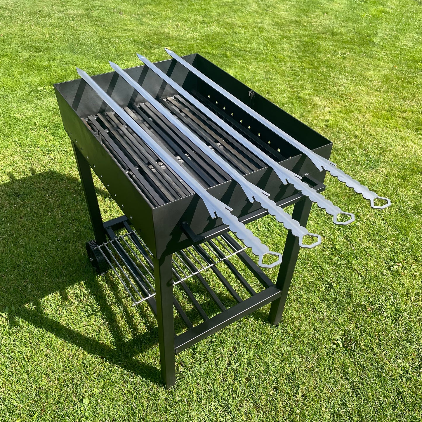 Deluxe Kombi Spießgrill, Mangal 500x600mm