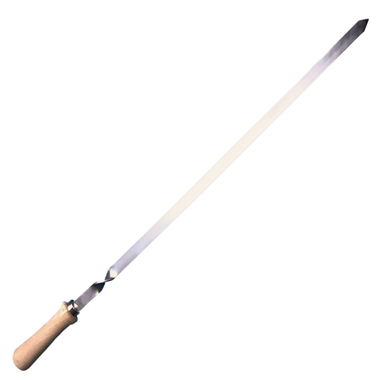 Promo Geschenk Edelstahl Grillspieß 700x15x3mm