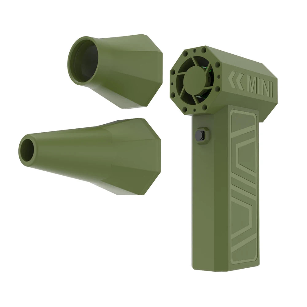 Akku Grill Anheizer 200000 RPM Mini Air Blower elektrischer Turbo Jet Fan