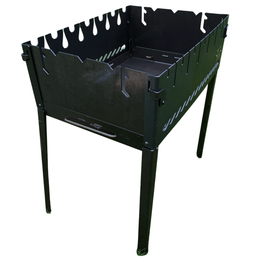 Kompakter Spießgrill, Mangal 300x400mm