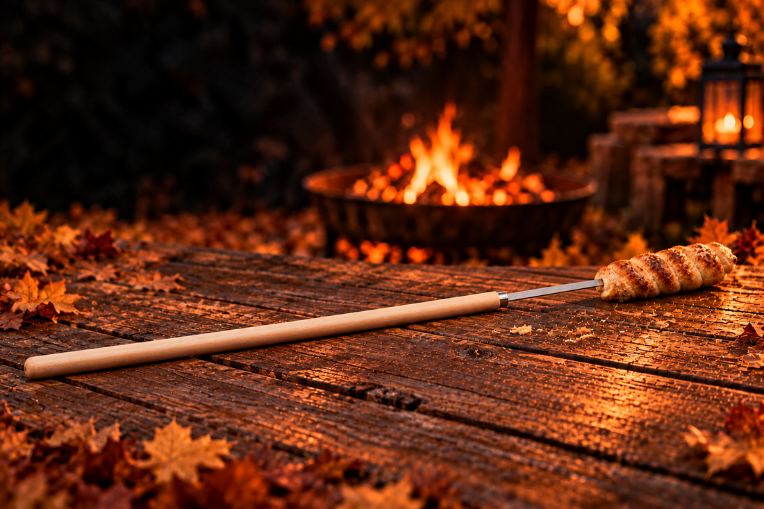Stockbrot selber machen: Einfaches Rezept für gemütliche Lagerfeuerabende