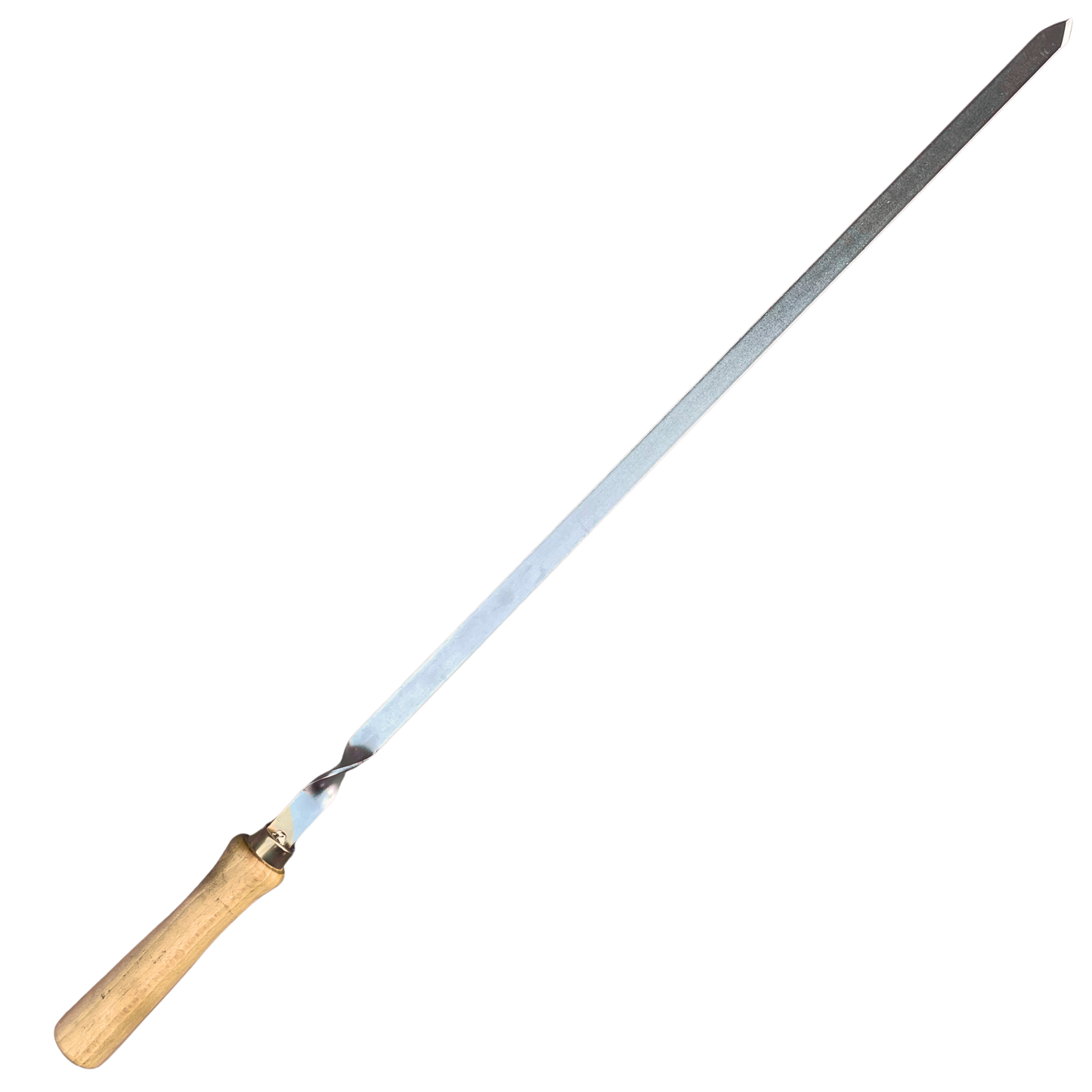 Edelstahl Grillspieß 700x15x3mm