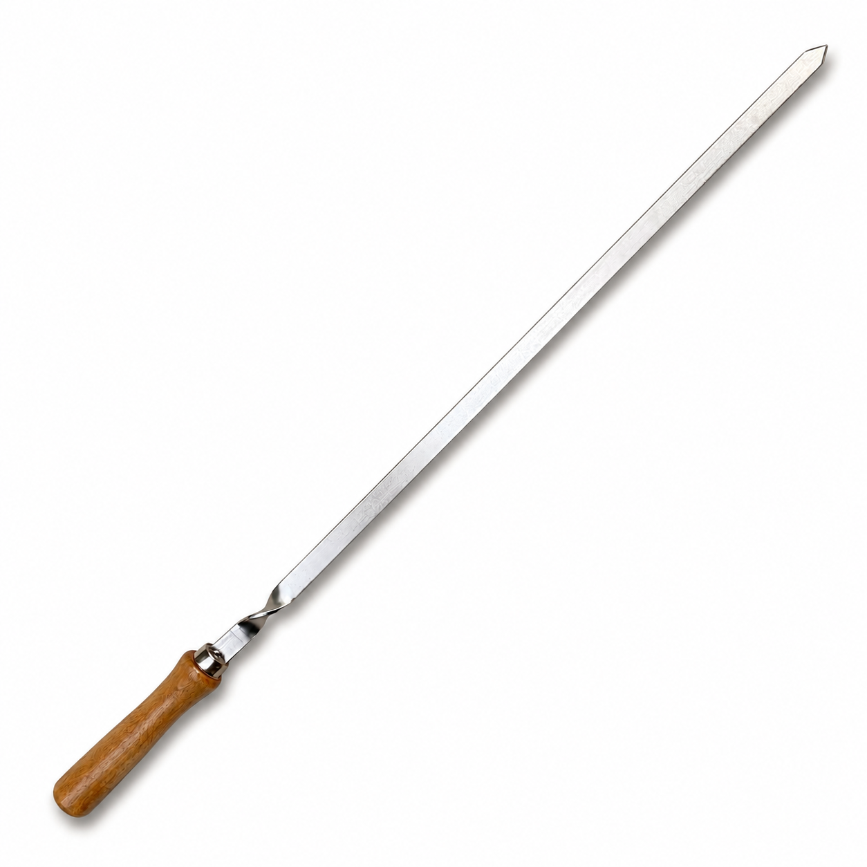 Promo Geschenk Edelstahl Grillspieß 700x15x3mm