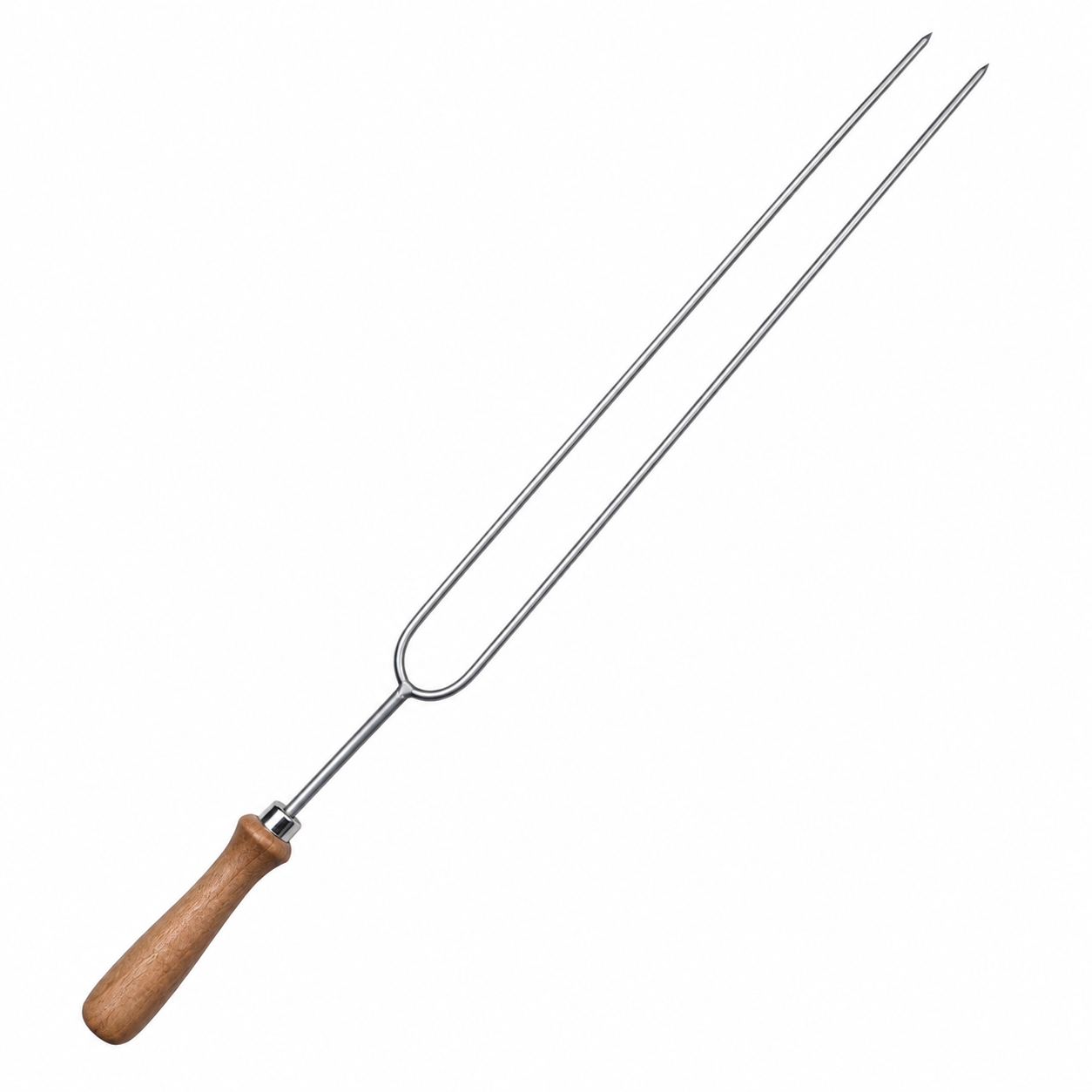 Doppel Spieß, Grill Gabel