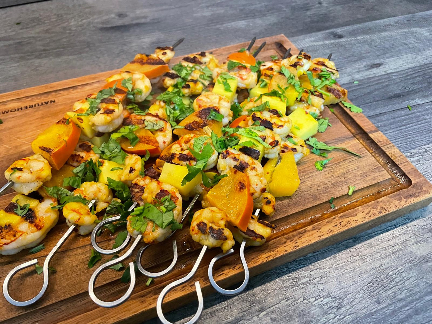 Kleine Grillspieße Edelstahl Spieß BBQ 8 Stück